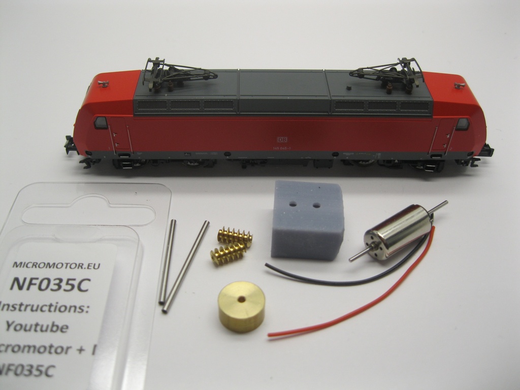 Fleischmann BR 101, BR 145 Modelle ohne Schnittstelle