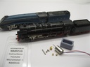 Minitrix BR 01 Motor in Lok, UK Class 7P, Class 4A