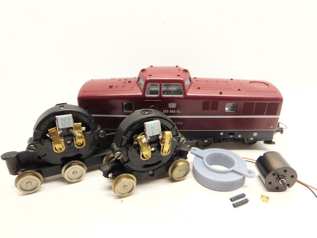 Lima H0 Flachmotor