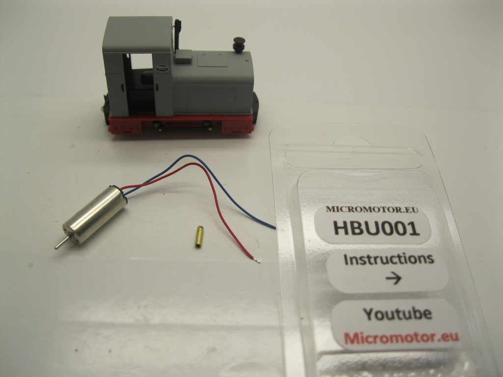 Busch H0 coreless motor upgrade