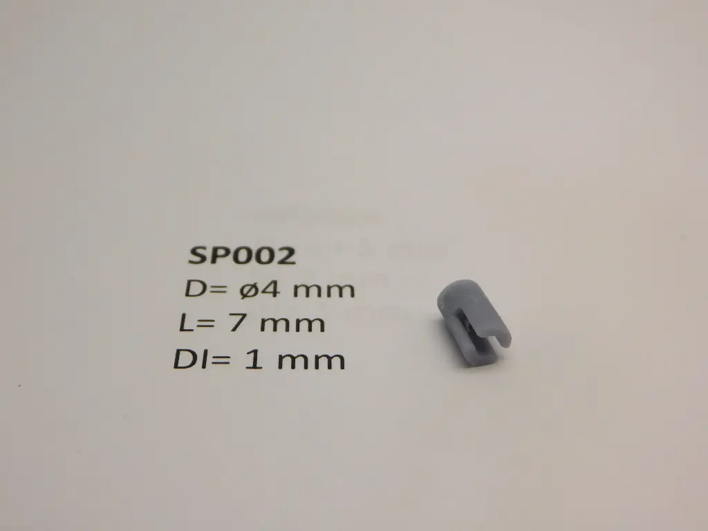 Kardankupplungshalter ø 4 x 7 - für 1mm Wellen