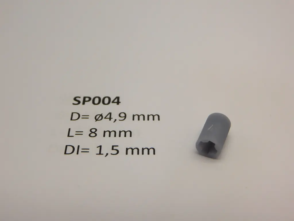 Kardankupplungshalter ø 4.9 x 8 mit Kreuz für 1.5 mm Welle