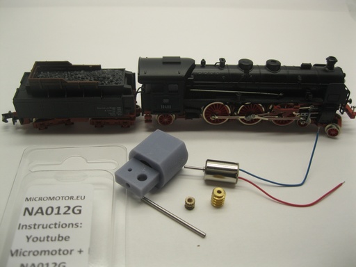 [NA012G] Arnold BR 18, BR 01 Motor in der Lok, K.Bay.Sts.B. S 3/6, SNCF 231, US 4-6-2