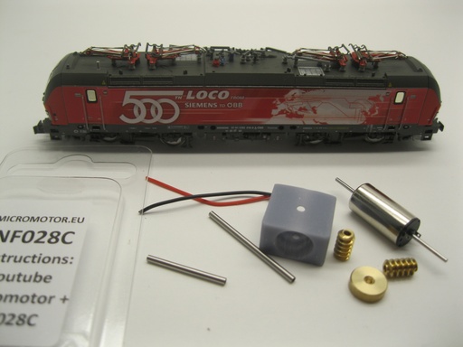 [NF028C] Fleischmann Vectron, BR 193 (DB SBB PKP CD Lokomotion) BLS Re 475, OBB 1293