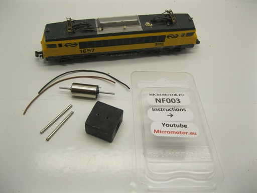 [NF003G] Fleischmann NS 1600 / SNCF BB 1500, 1600, 22200, 7200