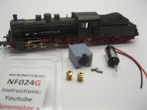 [NF024G] Fleischmann BR 55 (DB DR DRG), KPEV G 8.1, PKP Tp 4, FS GR 460