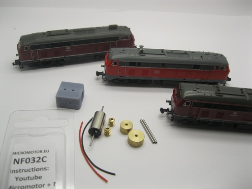 [NF032C] Fleischmann V 160 / BR 210/ BR 218