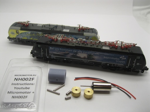 [NH002F] Hobbytrain Taurus Vectron (Neu) BR 182, BR 189, BR 193, Rh 1116, Rh 1216, Re 474, Re 475, ES 64 U2