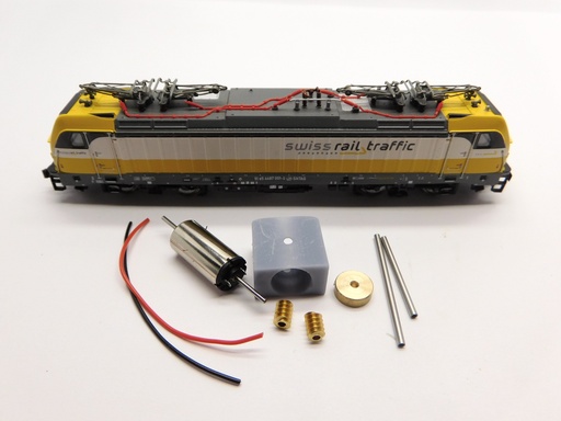 [NF050C] Fleischmann DB BR 147, DB BR 147.5, DB LTE Railpool BR 187, Swiss Rail Traffic Re 487