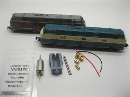 [NM017C] Minitrix V200, BR 221, BR Class 42 Warship