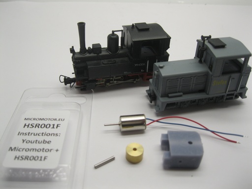 [HSR001F] Roco Diesel, DR BR 199 + BR 99