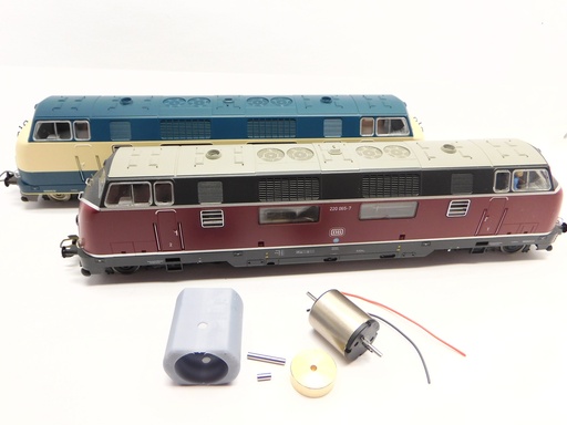[HP001F] Piko H0 BR 220, Vectron, BR 141, BR 112, BR 140, BR 110.1, BR 110.1, BR 150, BR 103