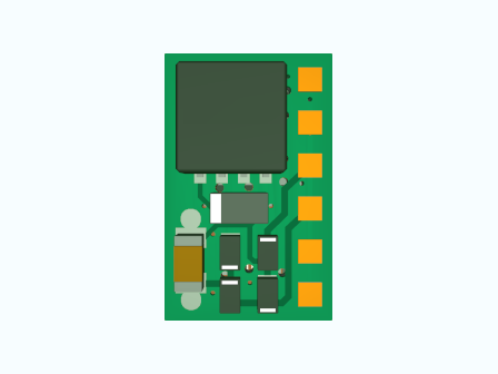 [830577] Nano-Lokdecoder PD05A-0 ohne Kabel 2. Generation SX1 SX2 DCC