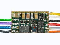 [830945] Nano-Lokdecoder PD06A für SX1 SX2 & DCC Mit 10 Anschlusslitzen, Länge ca. 145 mm