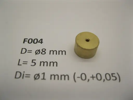 [F004] Schwungmasse  ø8 mm x 5 mm x ø1 mm