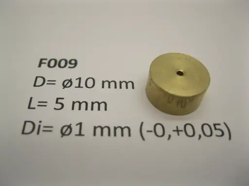 [F009] Schwungmasse  ø10 mm x 5 mm x ø1 mm