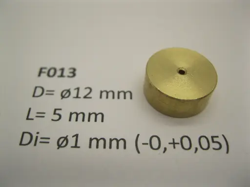 [F013] Schwungmasse ø12 mm x 5 mm x ø1 mm