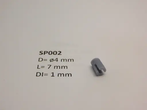 [SP002] Kardankupplungshalter ø 4 x 7 - für 1mm Wellen