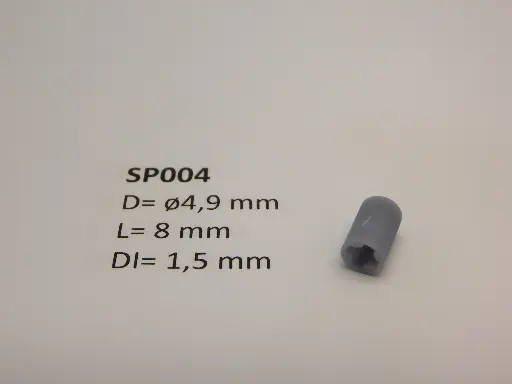 [SP004] Kardankupplungshalter ø 4.9 x 8 mit Kreuz für 1.5 mm Welle